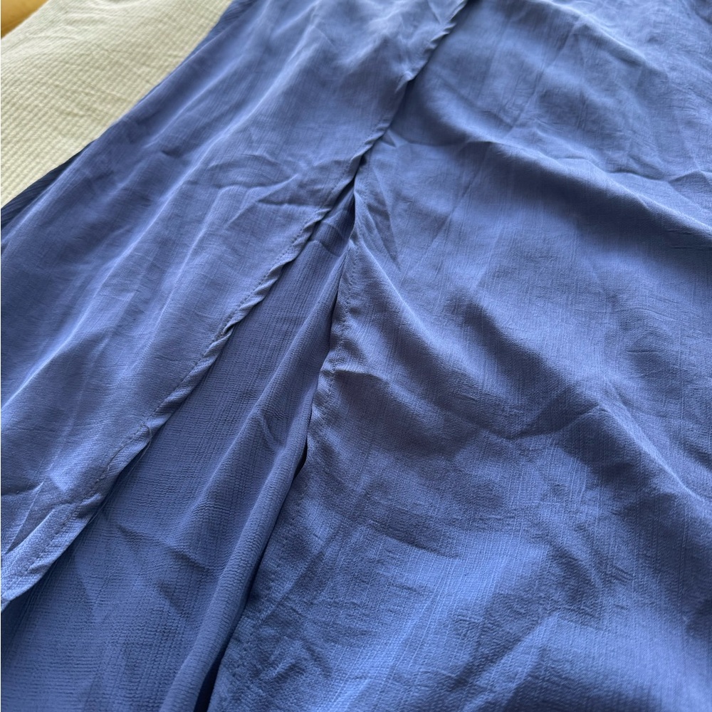 Angel Biba Blue formal wrap dress - Picture 3 of 8